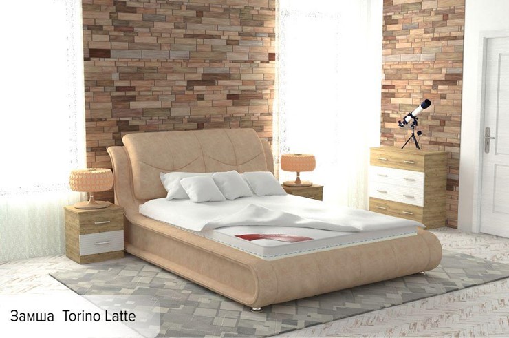 Кровать 2-х спальная Сицилия 160х200 (с основанием) в Южно-Сахалинске - изображение 3