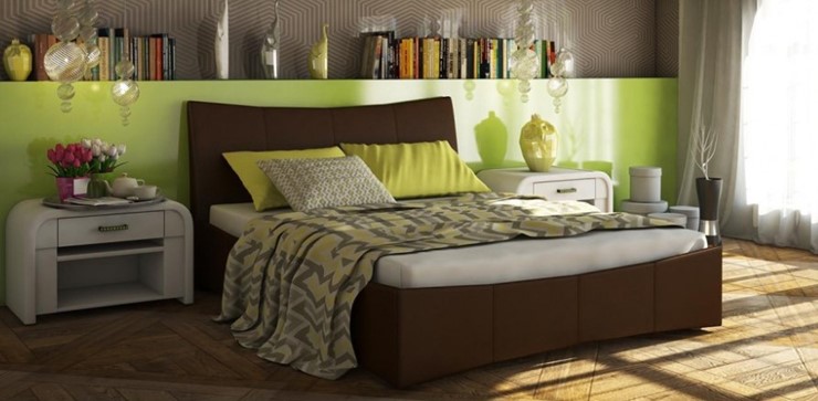 Спальная кровать Stella с ортопедической решеткой 160х200 в Южно-Сахалинске - изображение 2