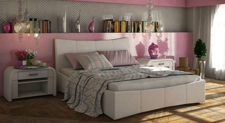 Спальная кровать Stella с ортопедической решеткой 160х200 в Южно-Сахалинске - изображение 3