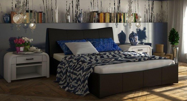 Кровать в спальню Stella с ортопедической решеткой 180х190 в Южно-Сахалинске - изображение 1