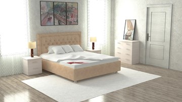 Кровать спальная Валенсия 160х200 (с основанием) в Южно-Сахалинске - предосмотр 4