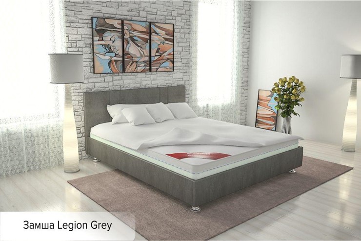 Спальная кровать Вена 160х200 (с основанием) в Южно-Сахалинске - изображение 14