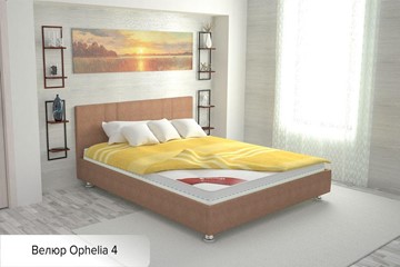 Спальная кровать Вена 160х200 (с основанием) в Южно-Сахалинске - предосмотр 9