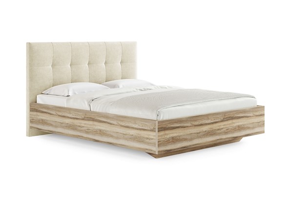 Кровать 2-спальная Vena (ясень ориноко) 180х190 с основанием в Южно-Сахалинске - изображение
