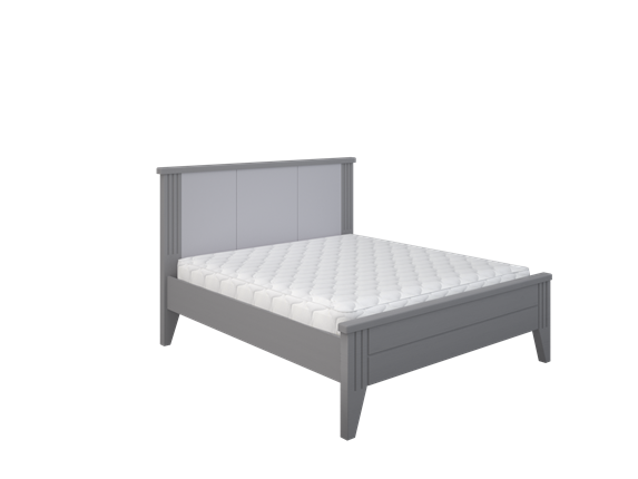 Кровать 2-спальная Верона 1400, Серый в Южно-Сахалинске - изображение