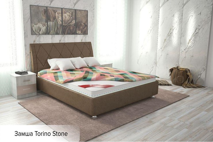 Спальная кровать Верона 180х200 (с основанием) в Южно-Сахалинске - изображение 6