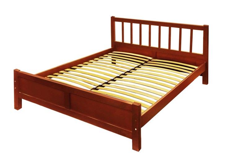 Двуспальная кровать Прага 160х190 с оcнованием в Южно-Сахалинске - изображение 1