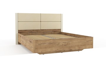 Кровать с подъемным механизмом НМ 040.52 «Livorno» Панакота Софт в Южно-Сахалинске - предосмотр
