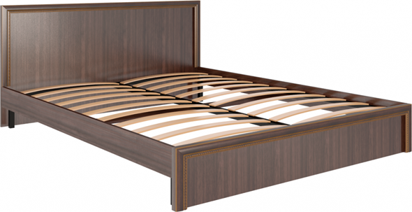 Кровать в спальню Беатрис М07 (Орех Гепланкт) в Южно-Сахалинске - изображение