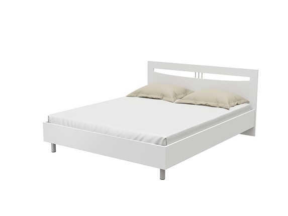 Кровать 2-спальная Umbretta, 160х200, белый в Южно-Сахалинске - изображение