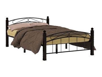 Спальная кровать Гарда 15, 160х200, черная в Южно-Сахалинске - предосмотр 1