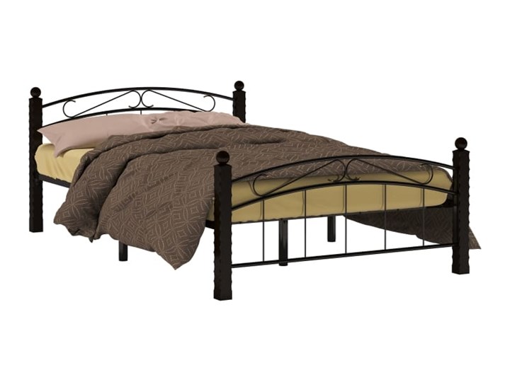 Кровать спальная Гарда 15, 140х200, черная в Южно-Сахалинске - изображение 1