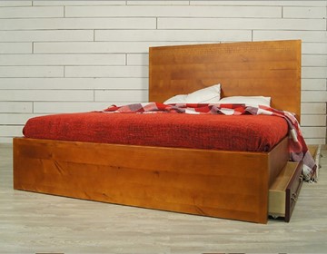Кровать в спальню Gouache Birch с ящиками (M10516ETG/4) в Южно-Сахалинске - предосмотр 3