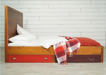 Кровать в спальню Gouache Birch с ящиками (M10516ETG/4) в Южно-Сахалинске - предосмотр 5