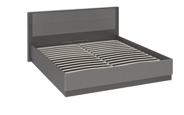 Кровать с механизмом Наоми 1600, цвет Фон серый, Джут СМ-208.01.02 в Южно-Сахалинске - изображение 1