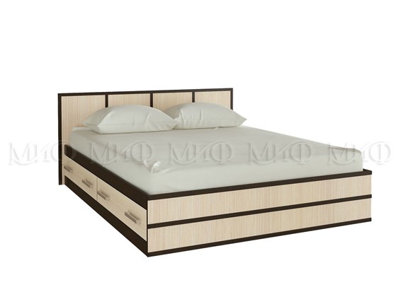Кровать Сакура 1200 с ящиками в Южно-Сахалинске - изображение
