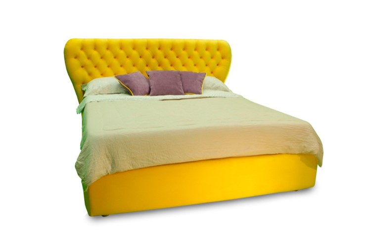 Кровать 2-спальная без механизма Каролина 1900х2150 мм в Южно-Сахалинске - изображение 1
