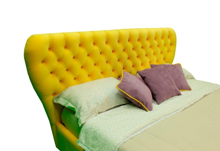 Кровать 2-спальная без механизма Каролина 1900х2150 мм в Южно-Сахалинске - изображение 2