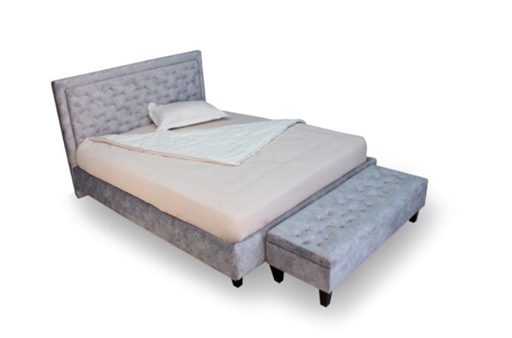 Кровать без механизма с высокими ножками Альба 2100х2150 мм в Южно-Сахалинске - изображение 2