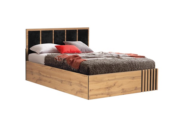 Кровать 2-спальная с подъемным механизмом Либерти 51.21(1600 мм) в Южно-Сахалинске - изображение