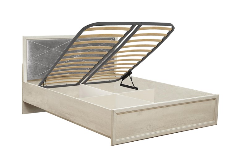 Двуспальная кровать с подъемным механизмом Сохо 32.26-02 (1600 мм) Бетон пайн в Южно-Сахалинске - изображение 1