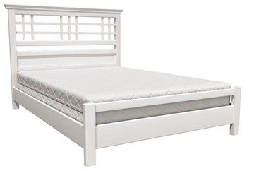 Спальная кровать Герда (Белый Античный) 160х200 в Южно-Сахалинске - предосмотр