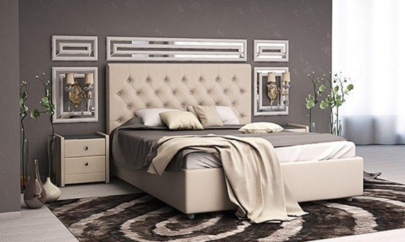 Кровать с механизмом двуспальная Beatrice 160х200 в Южно-Сахалинске - изображение