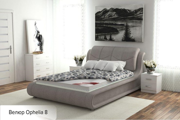 Двуспальная кровать с механизмом Сицилия 160х200 (с коробом) в Южно-Сахалинске - изображение 6