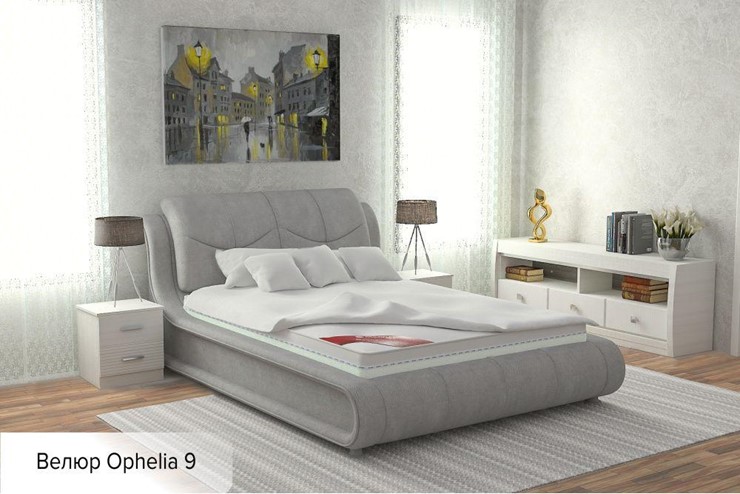 Кровать с механизмом двуспальная Сицилия 180х200 (с коробом) в Южно-Сахалинске - изображение 2