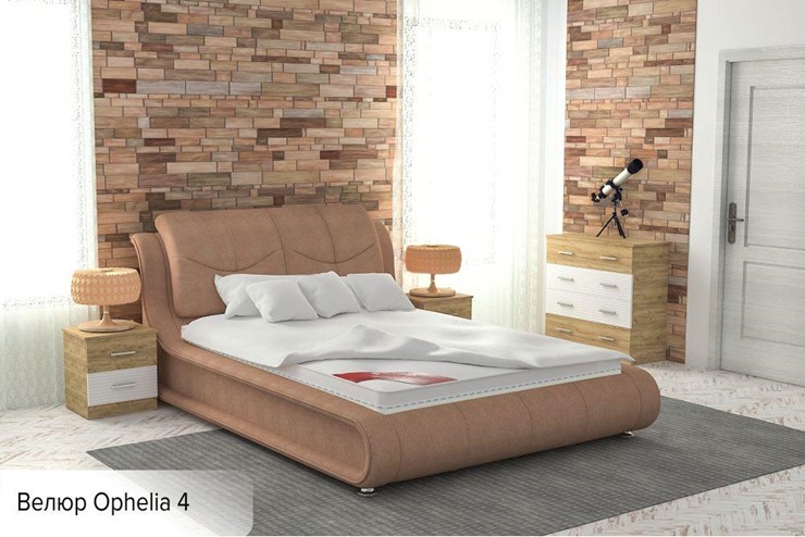 Кровать с механизмом двуспальная Сицилия 180х200 (с коробом) в Южно-Сахалинске - изображение 5