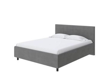 Двуспальная кровать Como (Veda) 3 180х200, Велюр (Forest 17 Серый) в Южно-Сахалинске - предосмотр