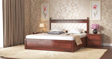 Кровать двуспальная Ричард 160*190 с основанием в Южно-Сахалинске