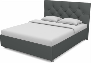 Кровать с механизмом 1.5-спальная Моника 1400 (Nitro Grey) в Южно-Сахалинске