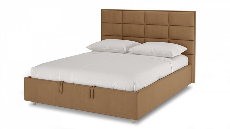 Кровать 2-спальная Chocolate 1600х1900 с подъёмным механизмом в Южно-Сахалинске - изображение 1