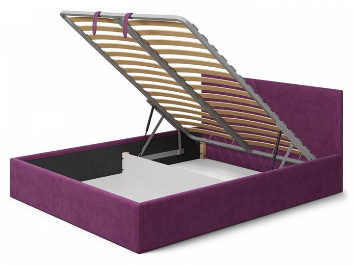 Кровать в спальню Эмма 1800х2000 с подъёмным механизмом в Южно-Сахалинске - изображение 4