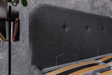 Кровать в спальню Jazz 1400х1900 с подъёмным механизмом в Южно-Сахалинске - предосмотр 8