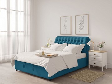 Спальная кровать Siena-2 1200х1900 с подъёмным механизмом в Южно-Сахалинске - предосмотр