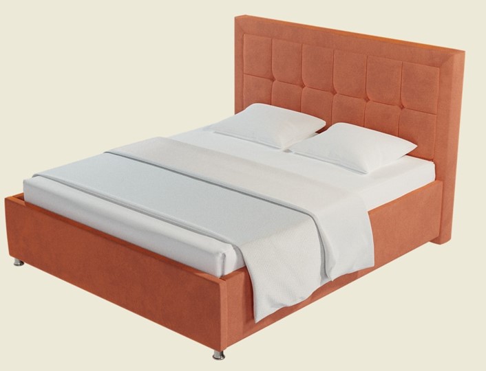 Кровать полутороспальная Адриана Люкс 140х200 с подъемным механизмом в Южно-Сахалинске - изображение 3