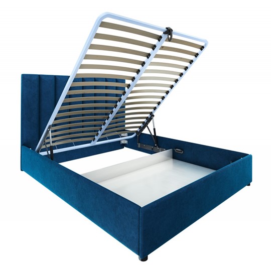 Кровать с механизмом, основанием и ящиком 1,5-спальная Elegance 140х200 в Южно-Сахалинске - изображение 1