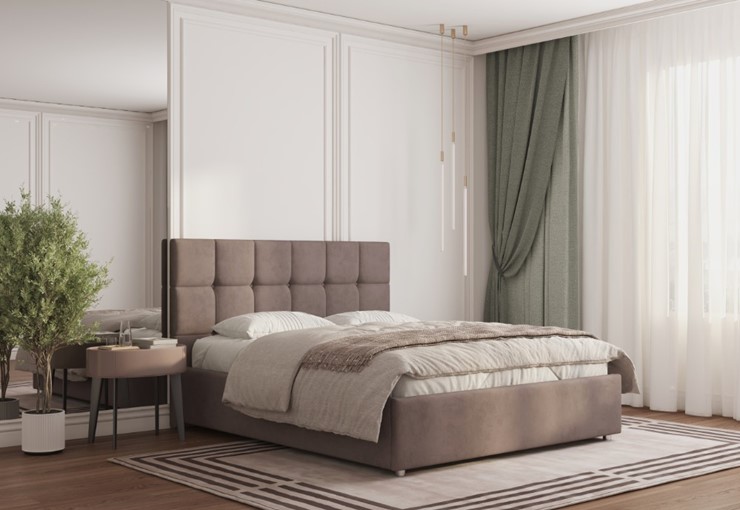 Спальная кровать Модерна 140х200 без основания в Южно-Сахалинске - изображение 2