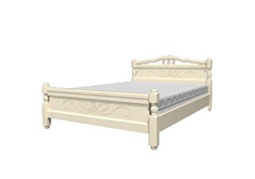 Кровать спальная Карина-5 (Слоновая кость) 160х200 в Южно-Сахалинске