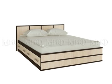 Кровать полуторная Сакура 1400 с ящиками в Южно-Сахалинске
