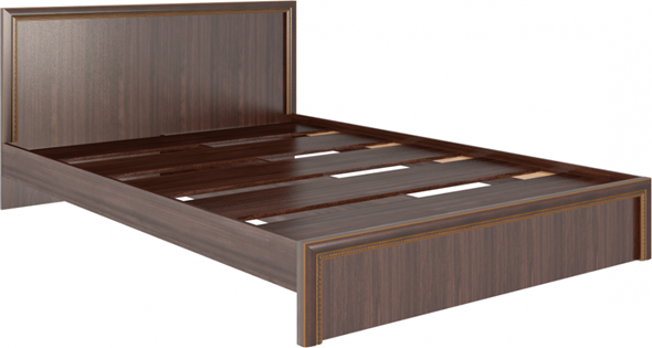 Кровать спальная Беатрис М16 (Орех Гепланкт) в Южно-Сахалинске - изображение