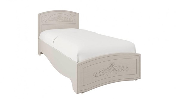 Кровать 1-спальная Каролина 900 с настилом в Южно-Сахалинске - изображение
