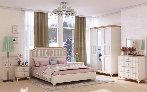Модульная спальня Вилладжио, набор 1 в Южно-Сахалинске - изображение