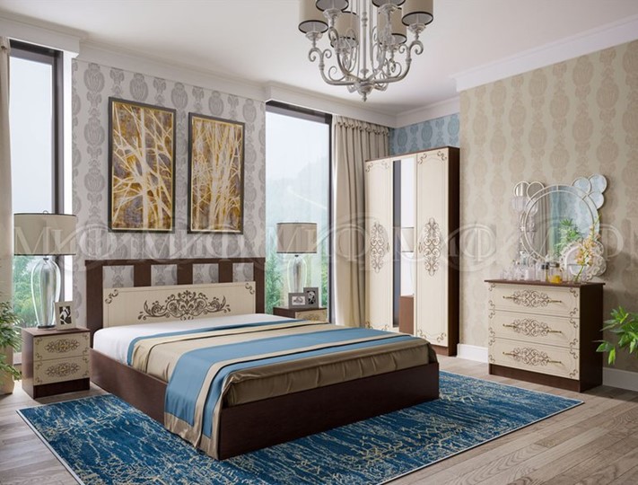 Гарнитур спальный Жасмин в Южно-Сахалинске - изображение