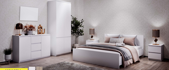 Модульная спальня Модерн в Южно-Сахалинске - изображение