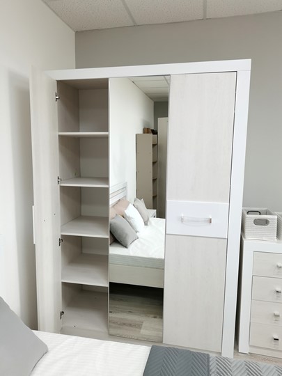 Модульная спальня Амели Дуб Харбор/Белый в Южно-Сахалинске - изображение 4