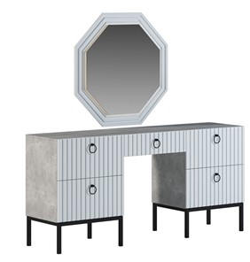 Косметический стол с зеркалом Бержер, Б 2.0.6 в Южно-Сахалинске - предосмотр