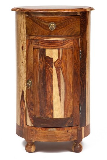 Тумба-бар Бомбей -1769 палисандр, 76,5хD45см, натуральный (natural) арт.10050 в Южно-Сахалинске - изображение 1